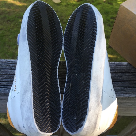 Golden Goose Old School Sneaker White/Check Pony - Picture 8 of 12